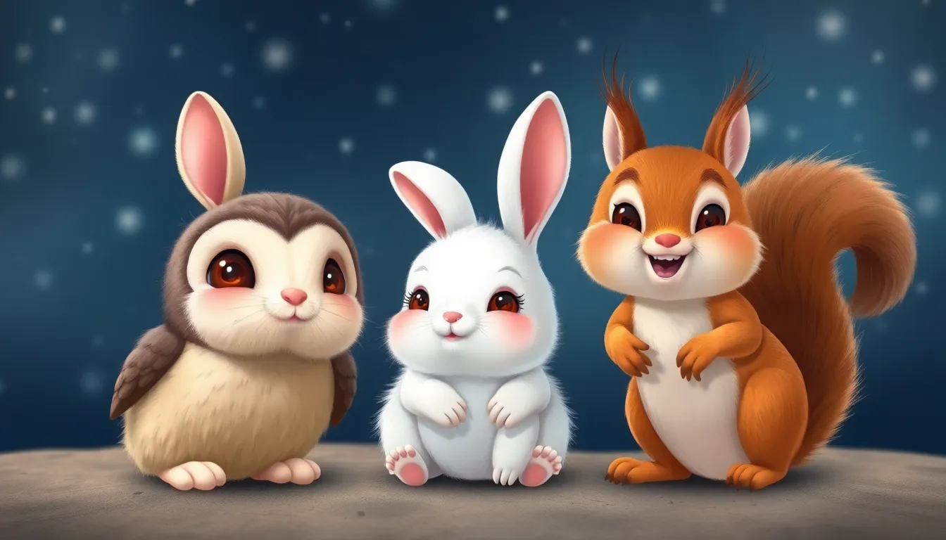 Les Rêves de Petit Lapin 3 Illustration de Les Amis Magiques