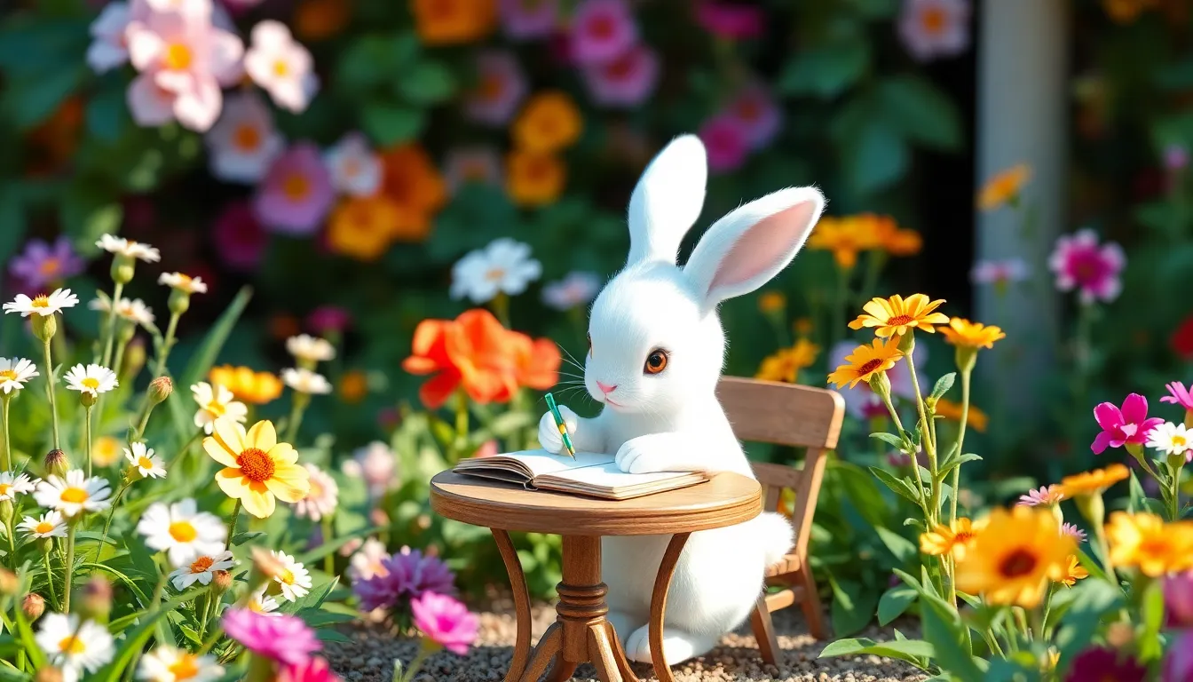 Les Rêves de Petit Lapin 6 Illustration de Le Réveil et les Souvenirs