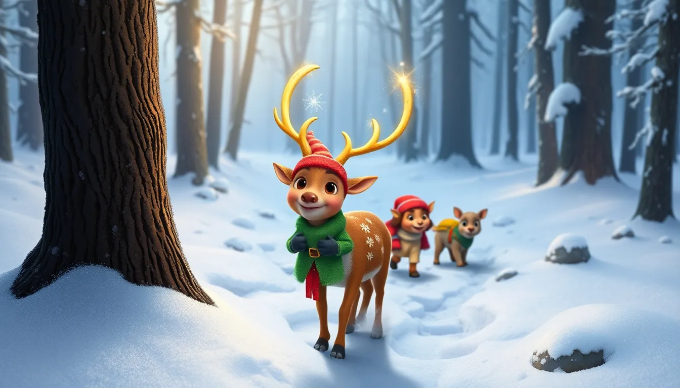 La Nuit Magique de Noël avec les Lutins 4 Illustration de Une Aventure Étonnante