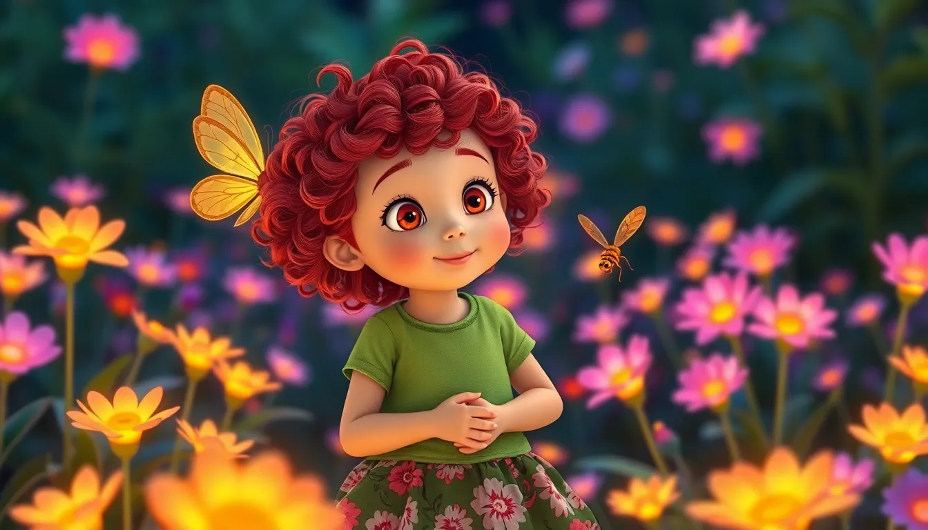 Zoé et le Jardin des Lumières 2 Illustration de Les Gardiens du Jardin