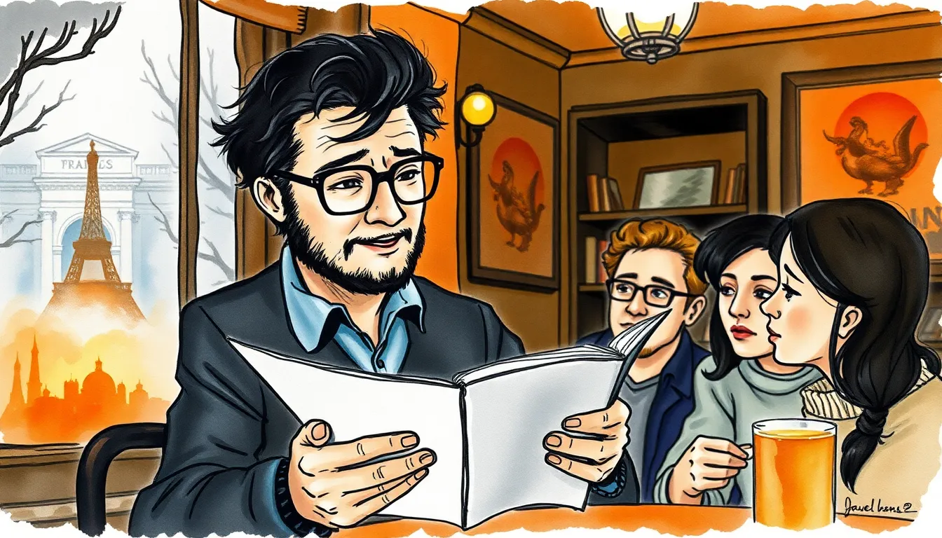 Harmonie des Mots : Une Célébration de la Langue Française 1 Illustration de L'Éveil des Mots