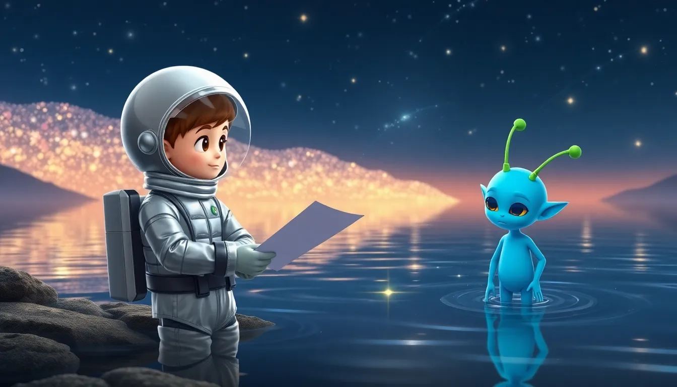 Les Aventures Interstellaires de Max 4 Illustration de La Quête des Étoiles