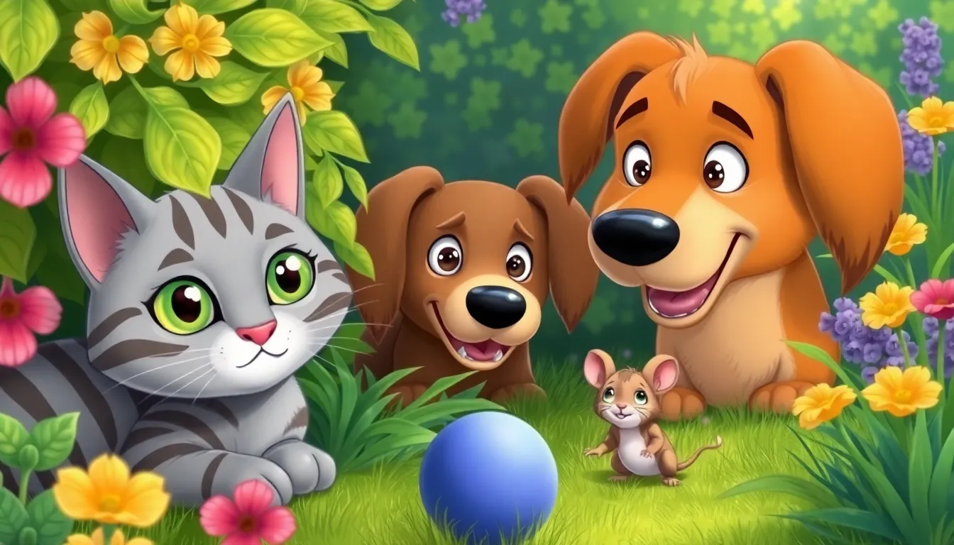 Les Farces de Max le Chat 3 Illustration de La Surprise