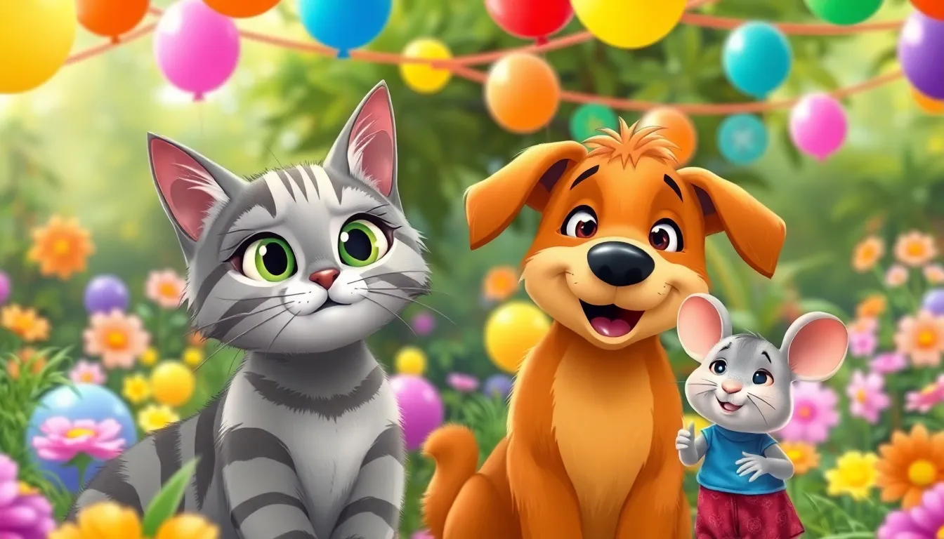 Les Farces de Max le Chat 6 Illustration de La Grande Fête