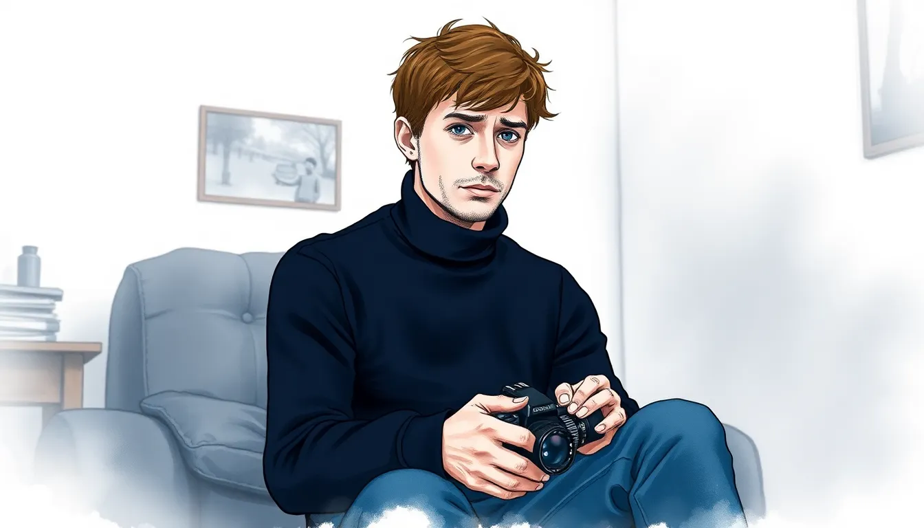 Les Yeux de l'Enfant : Une histoire sur la perception au-delà de la vision 1 Illustration de La Vie Basculée du Photographe