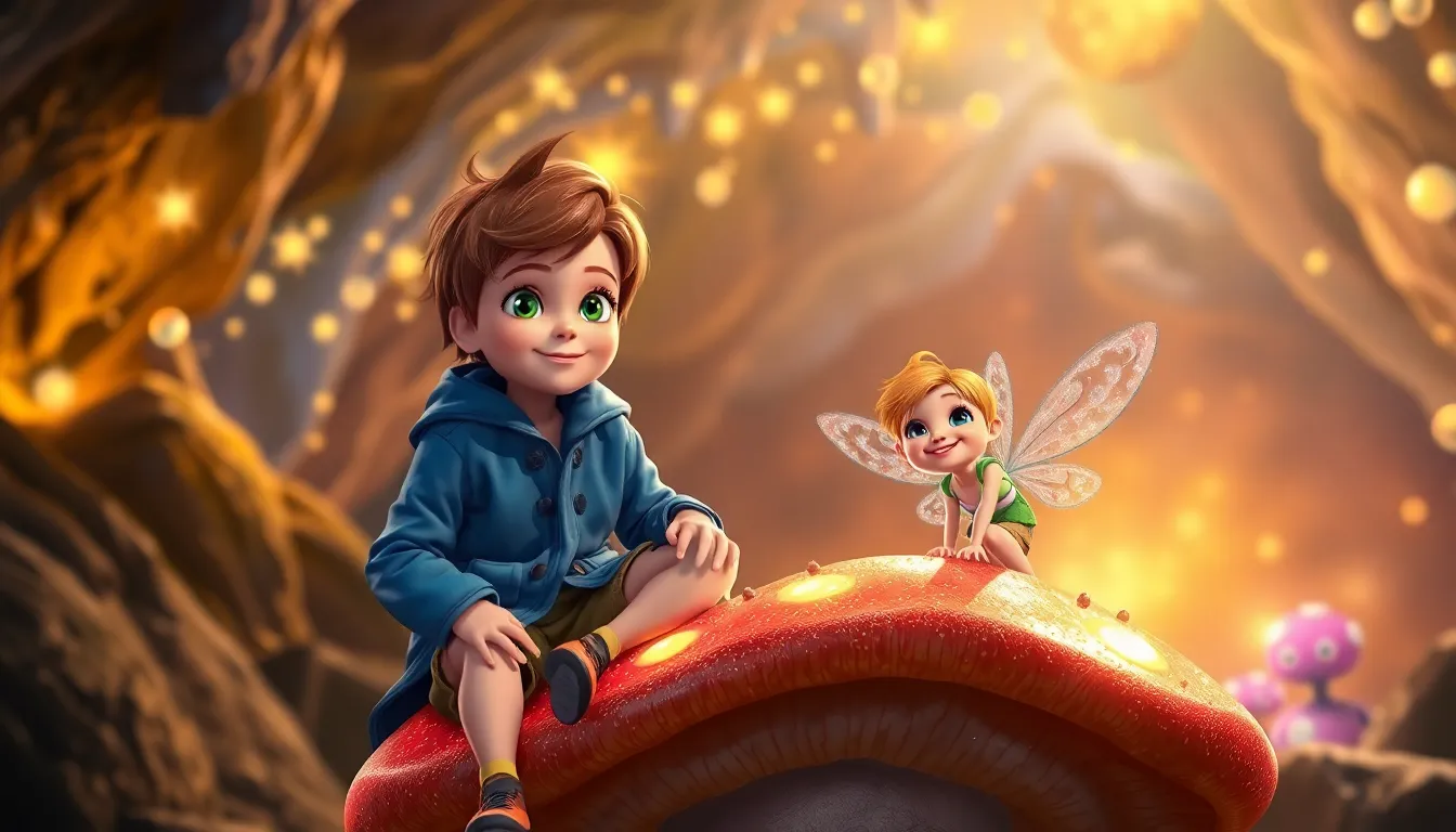 Olivier et les Secrets de la Caverne 4 Illustration des Merveilles de la Caverne