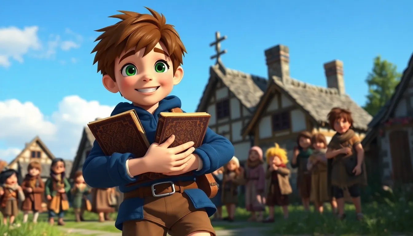 Olivier et les Secrets de la Caverne 7 Illustration de Le Retour à la Maison