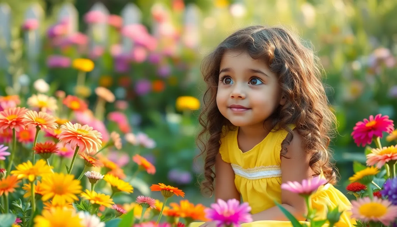 Lila et les Fées du Jardin 1 Illustration de La Découverte de Lila