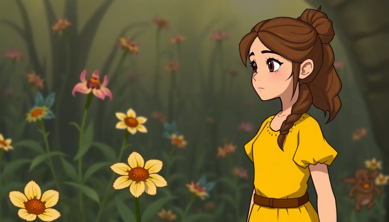 Lila et les Fées du Jardin 4 Illustration de Un Problème à Résoudre