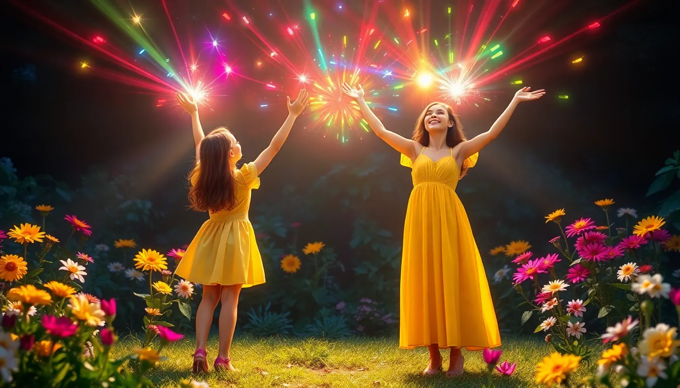 Lila et les Fées du Jardin 6 Illustration du Rituel de Restauration