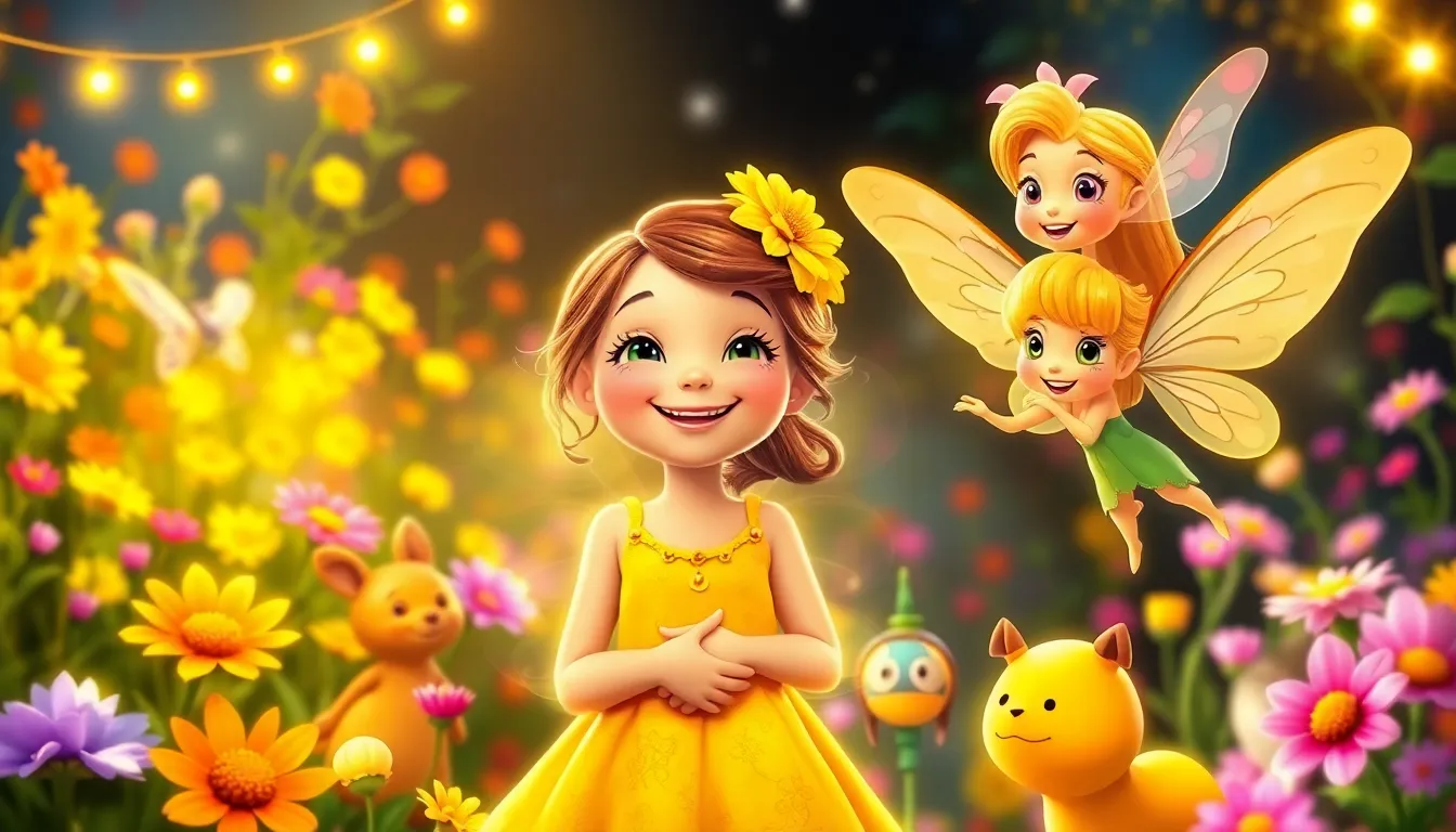 Lila et les Fées du Jardin 7 Illustration de Le Cœur du Jardin