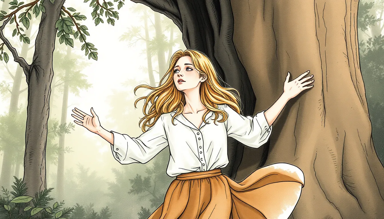 Les Mots du Vent : Messages du vent et sagesse de la nature 2 Illustration de Les Murmures des Arbres