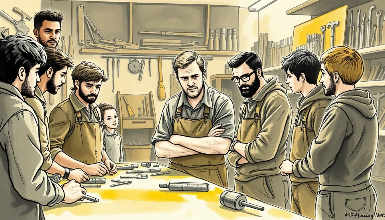 L'Équilibre Précieux : La Valeur du Travail et de l'Effort 1 Illustration de Les Premiers Pas