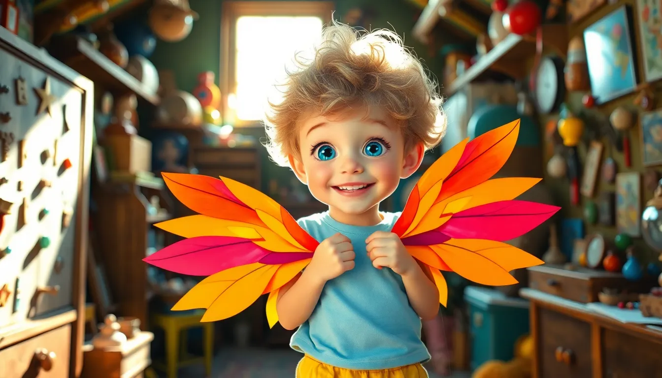 Max et les Ailes de l'Aventure 1 Illustration de La Découverte des Ailes