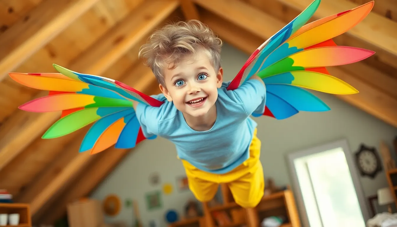 Max et les Ailes de l'Aventure 2 Illustration de Le Premier Vol