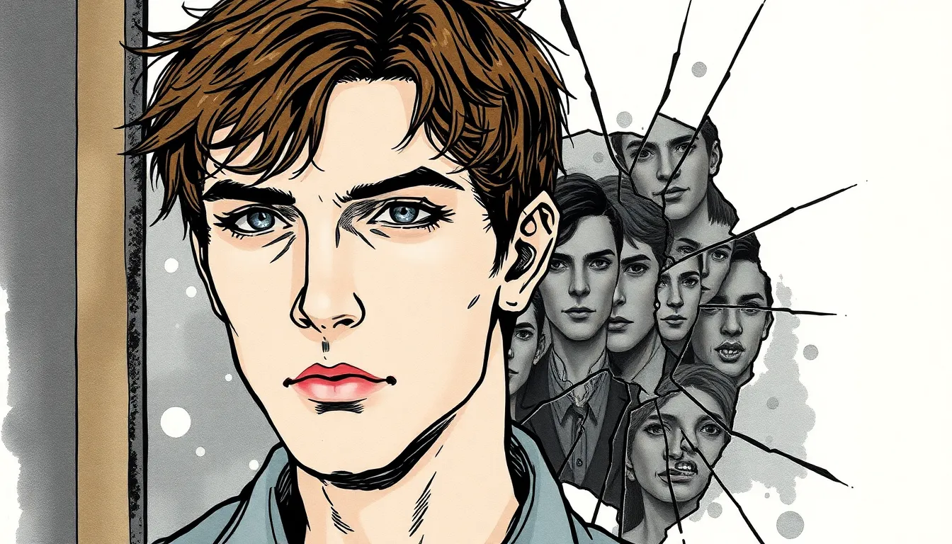 À la Rencontre de Soi : Voyage au Cœur de l'Identité 1 Illustration de Les Reflets Brisés