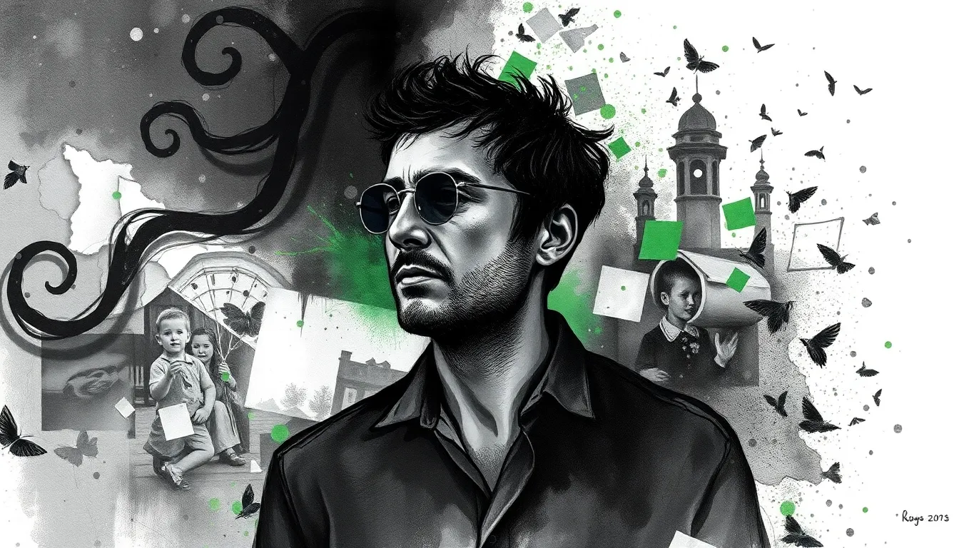 À la Rencontre de Soi : Voyage au Cœur de l'Identité 2 Illustration des Échos du Passé