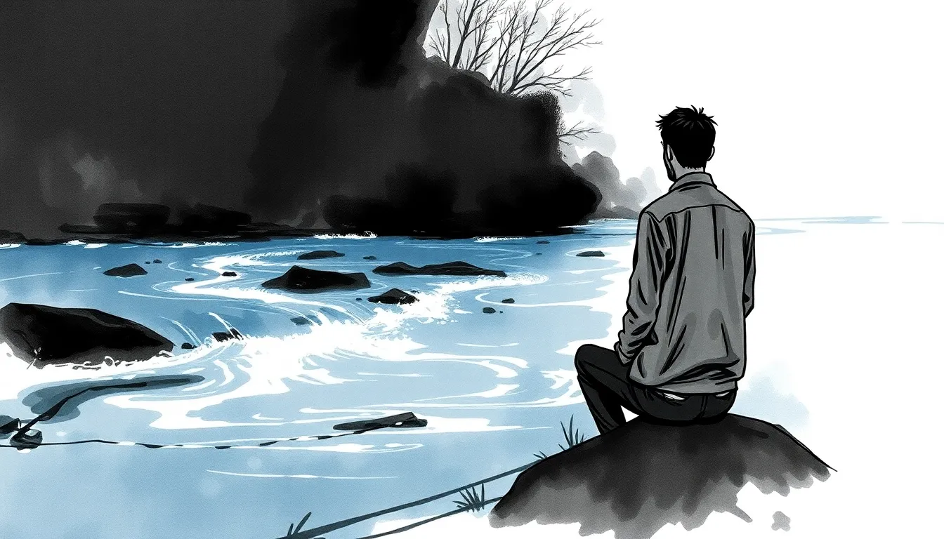 À la Rencontre de Soi : Voyage au Cœur de l'Identité 3 Illustration de Les Rivières de l'Existence