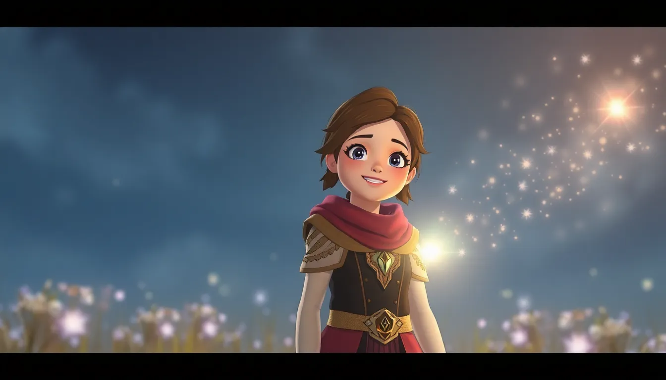 Clara et le Dragon de Cristal 6 Illustration du Vœu de Clara