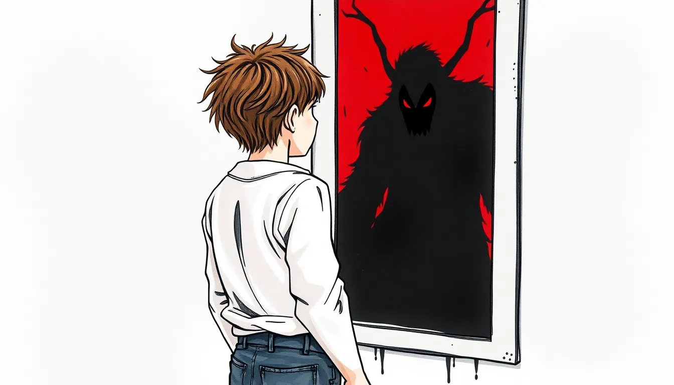 Le Labyrinthe des Rêves : Entrer dans les rêves des autres pour surmonter ses peurs 3 Illustration de Confrontation avec ses propres peurs