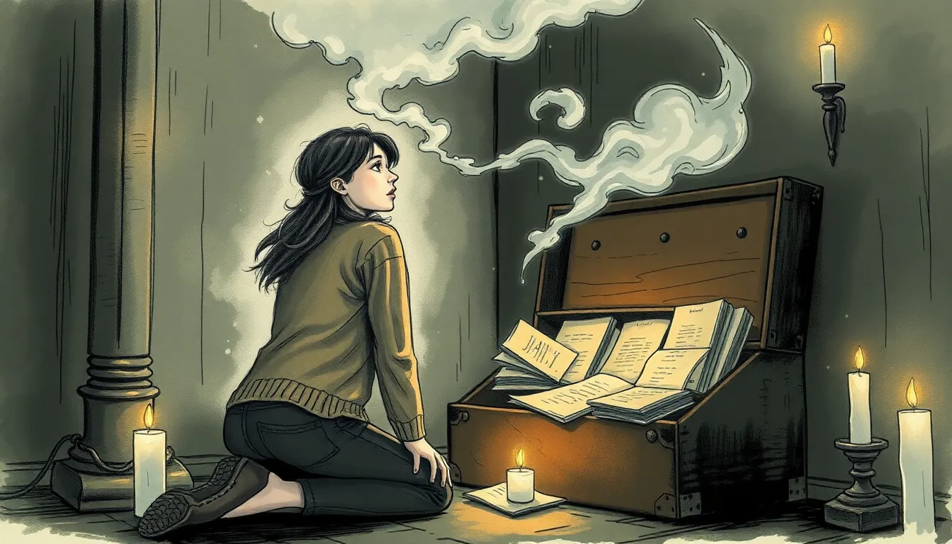 La Maison des Chuchotements : Mystère et Secrets Révélés 4 Illustration de La Révélation des Secrets