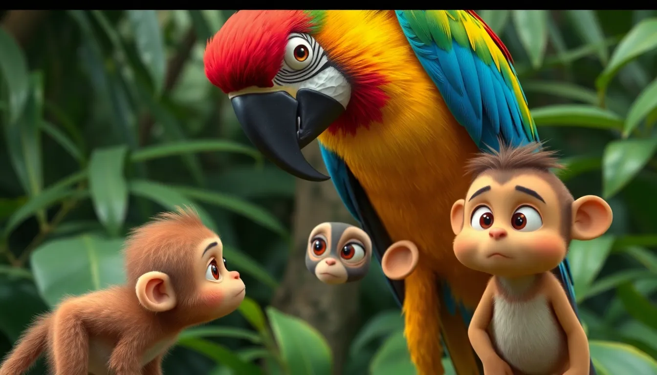 Le Singe et le Bananiers 5 Illustration des Conséquences