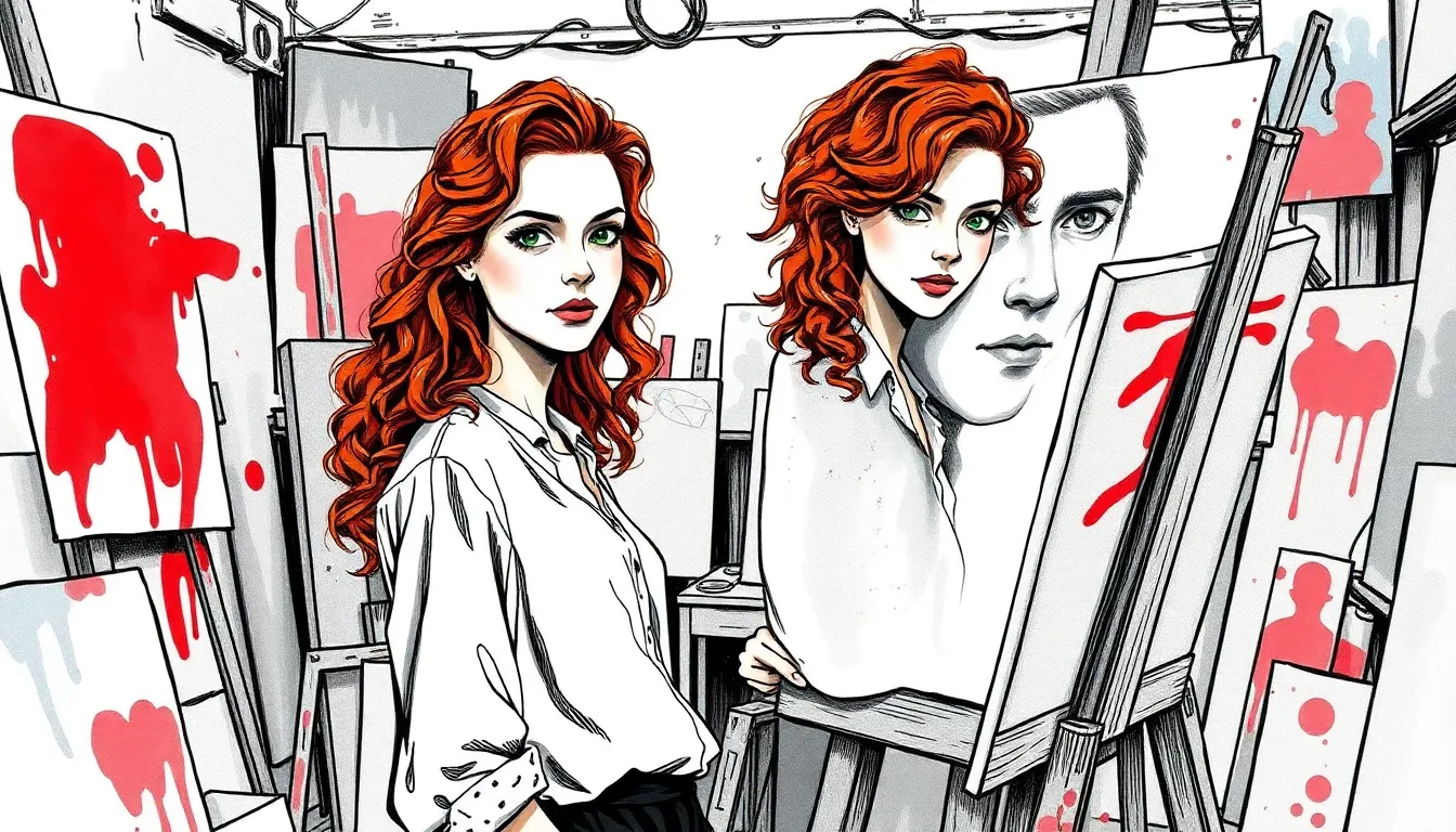 Le Portrait Inachevé : L'amour surgit des rêves mystérieux 1 Illustration de La rencontre avec le rêve mystérieux