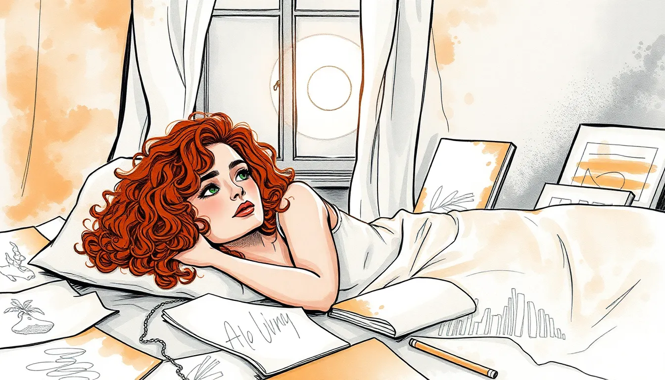 Le Portrait Inachevé : L'amour surgit des rêves mystérieux 5 Illustration de Rêves et révélations