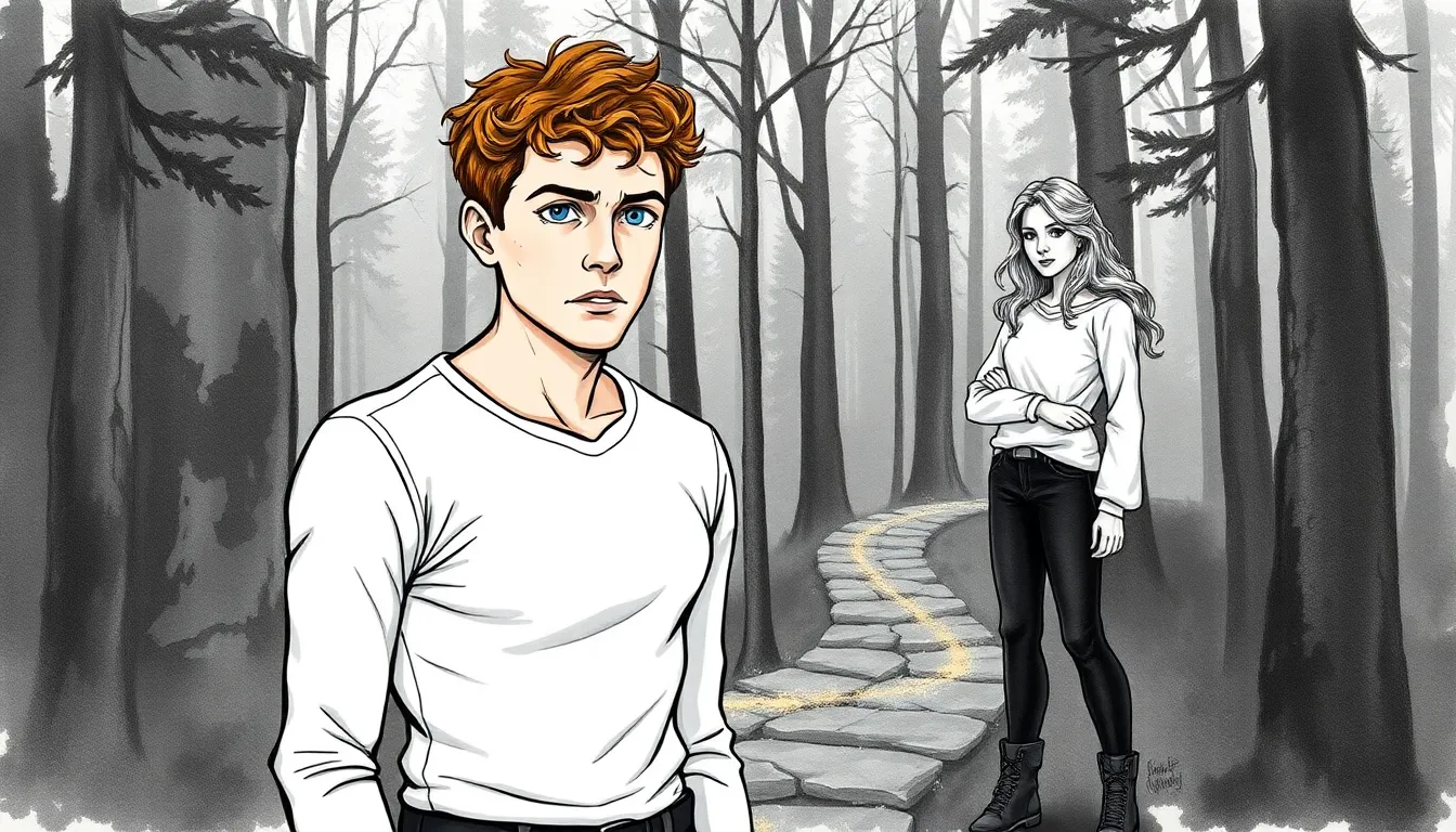 La Forêt des Mirages : Où les désirs prennent vie 5 Illustration du choix final dans la forêt des mirages