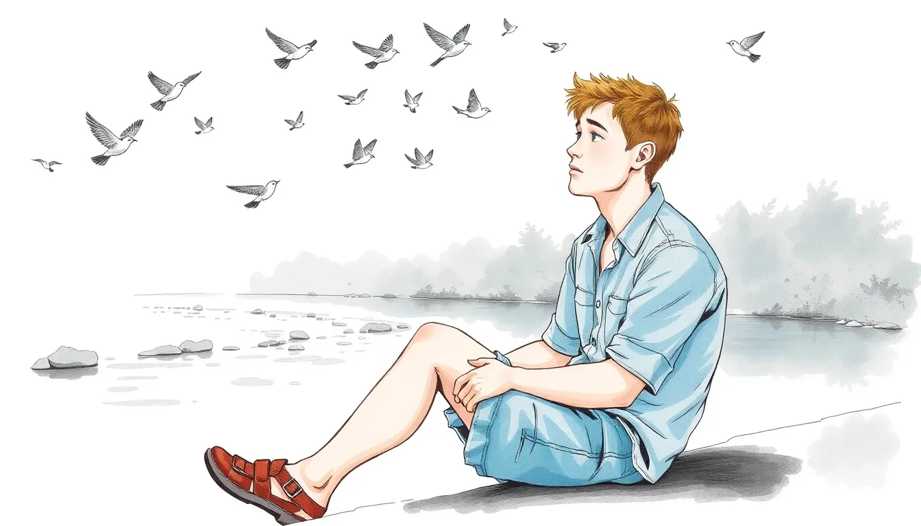 Le Chant des Oiseaux : Messages Cachés et Poésie Éthérée 2 Illustration de Un Chant de Nostalgie et de Souvenirs