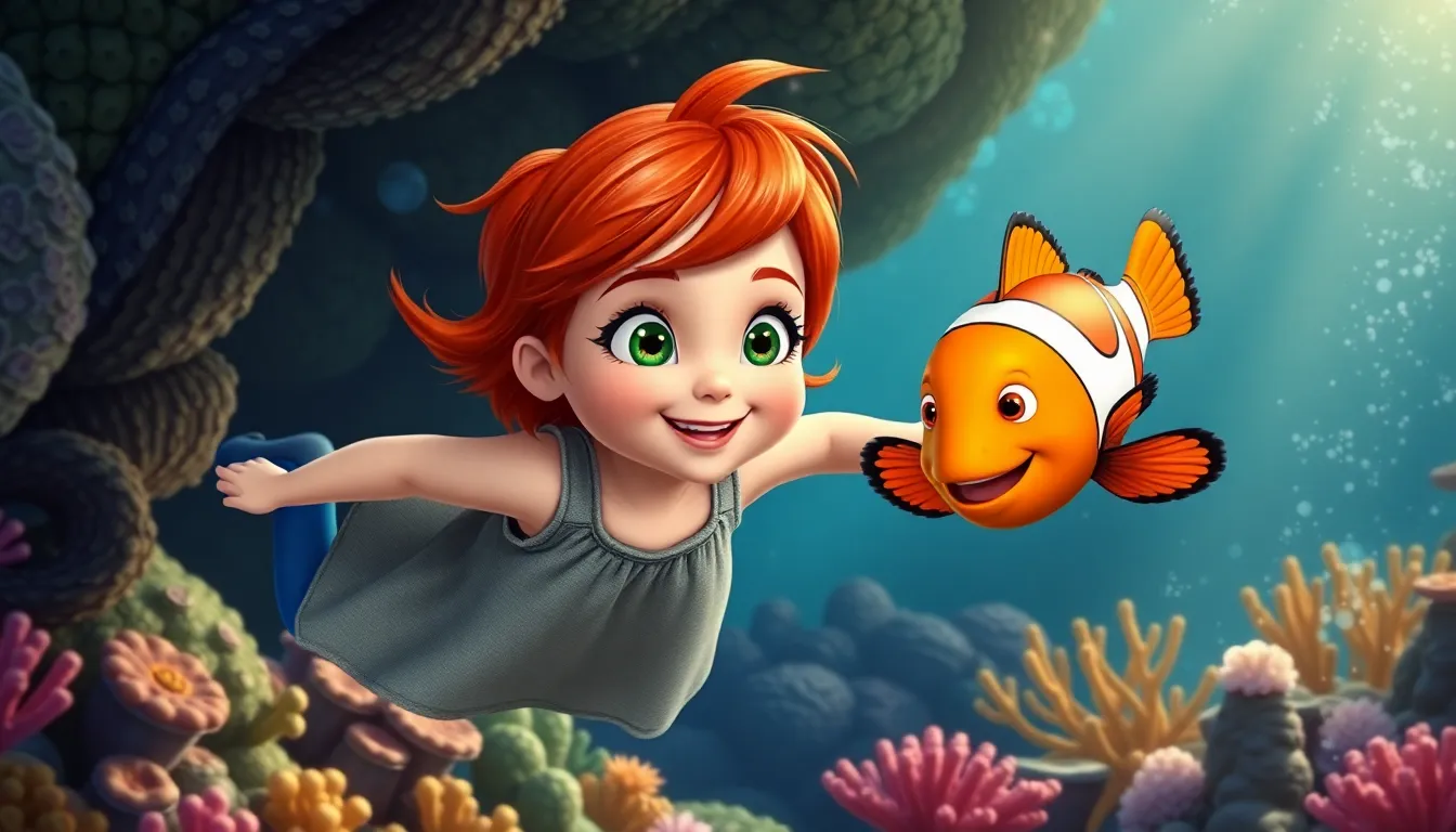 Illustration de La Rencontre avec Marlin