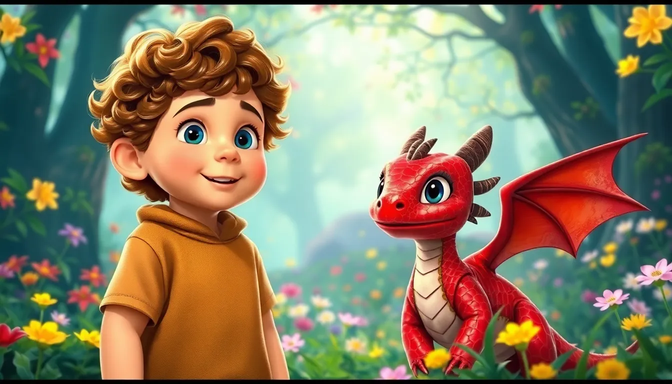 Les Histoires Enchantées de Léo 2 Illustration de L'Entrée dans l'Histoire