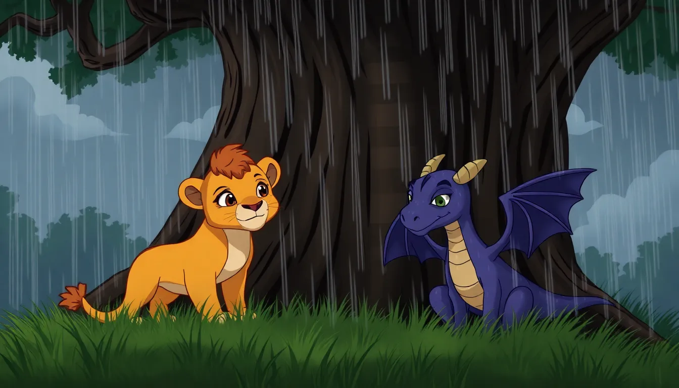 Leo et le Mystère des Cristaux 4 Illustration du Défi du Tempête