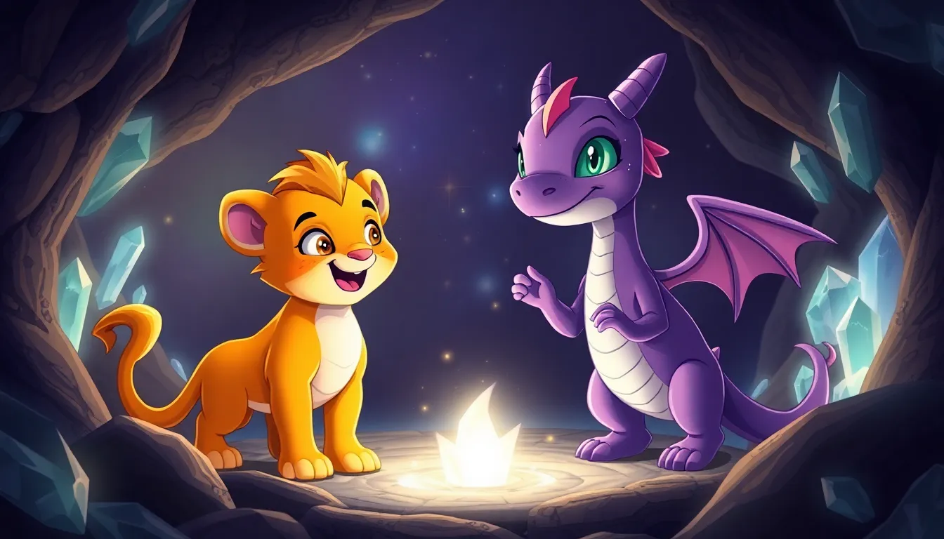 Leo et le Mystère des Cristaux 6 Illustration du Secret des Cristaux