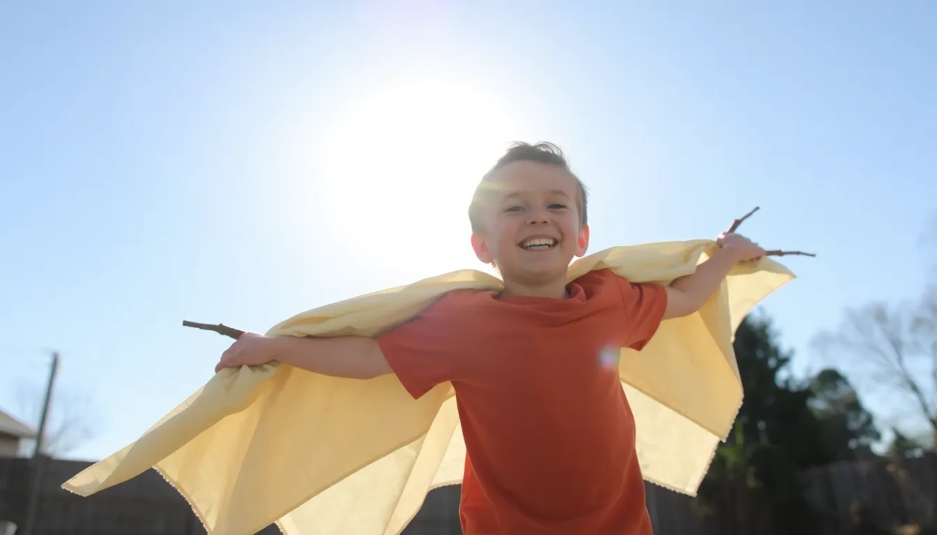 Max et les Ailes de l'Aventure 2 Illustration des Ailes Magiques