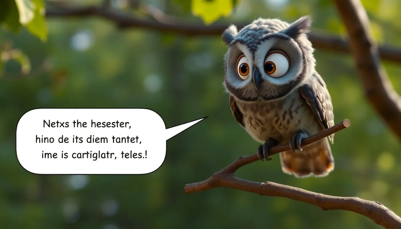 Max et les Ailes de l'Aventure 4 Illustration de La Rencontre avec un Oiseau Sage