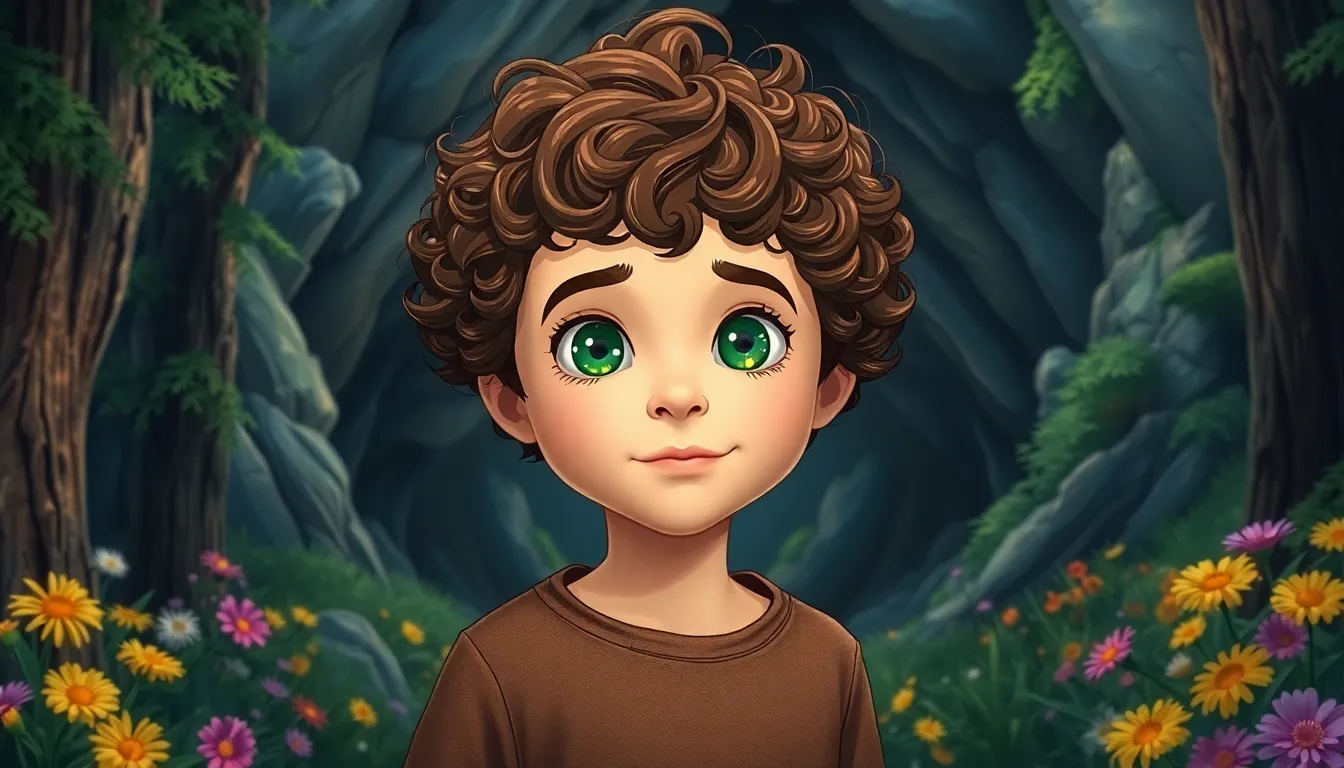 Olivier et la Caverne des Secrets 1 Illustration de La Découverte d'Olivier