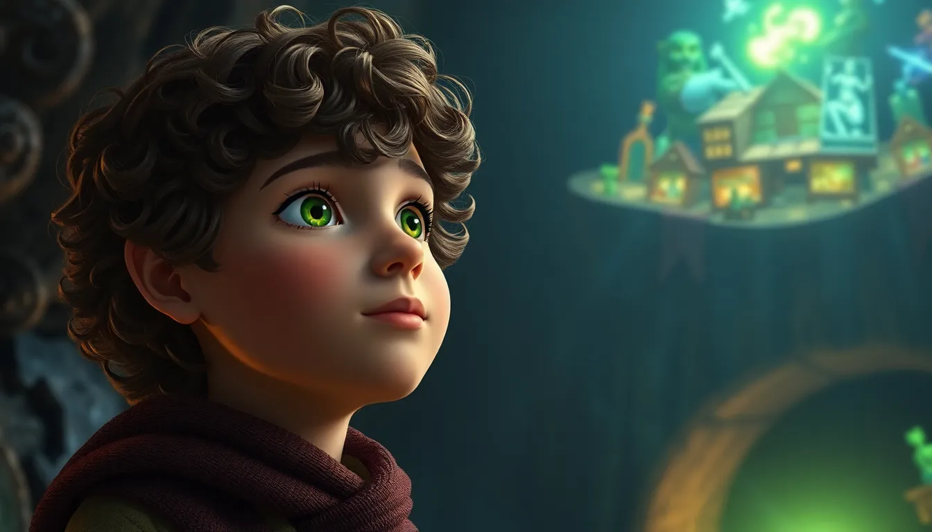 Olivier et la Caverne des Secrets 6 Illustration du Voyage Intérieur