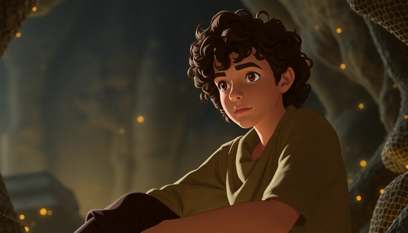 Olivier et la Caverne des Secrets 7 Illustration du Défi de la Caverne