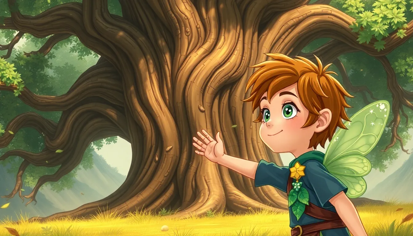 Noé et la Forêt Enchantée 5 Illustration de La Sauvegarde de l'Arbre