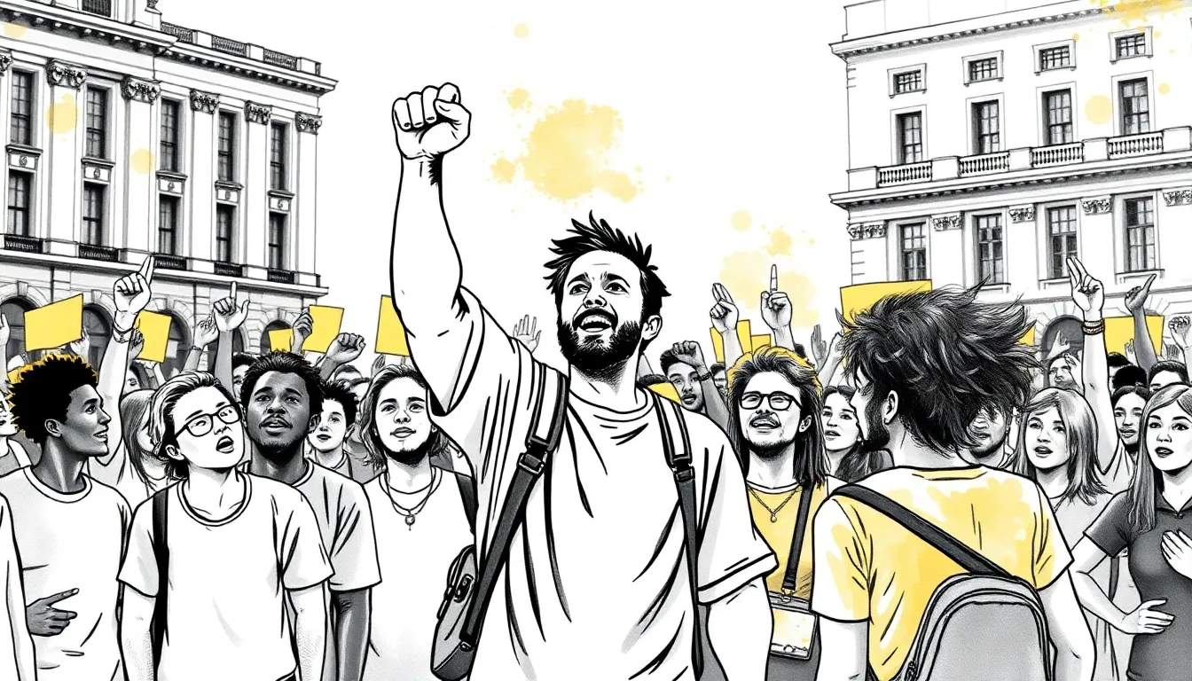 La Ville Sans Rêves : Dystopie et Liberté de Penser 5 Illustration de La Lumière de l’Espoir