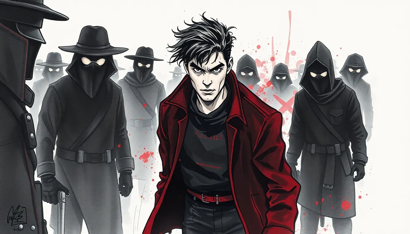 La Ville Sans Rêves : Dystopie et Liberté de Penser 6 Illustration de La Confrontation Finale