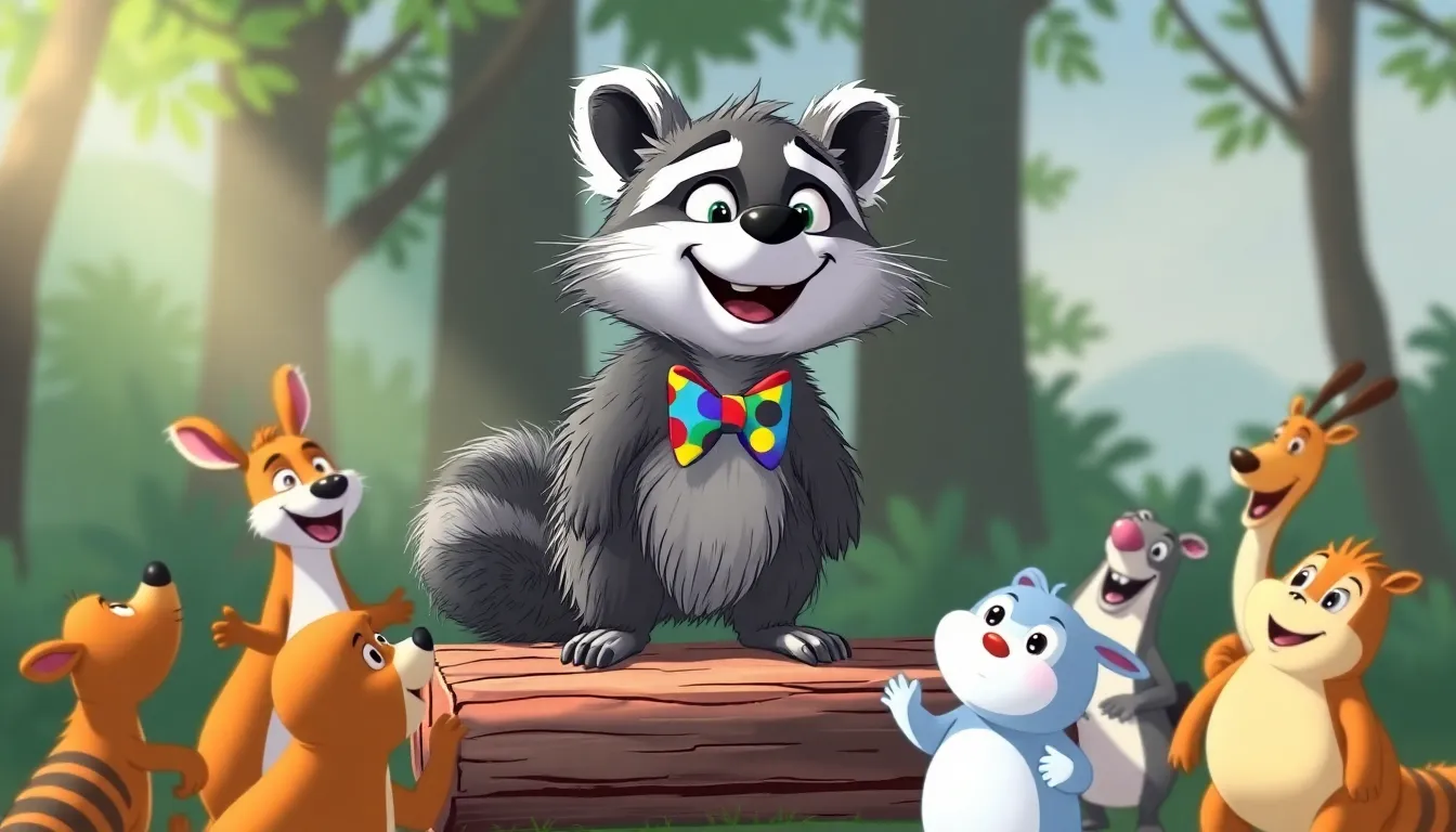 Le Mystère des Rires de Rollo le Raton 1 Illustration de La Découverte de Rollo