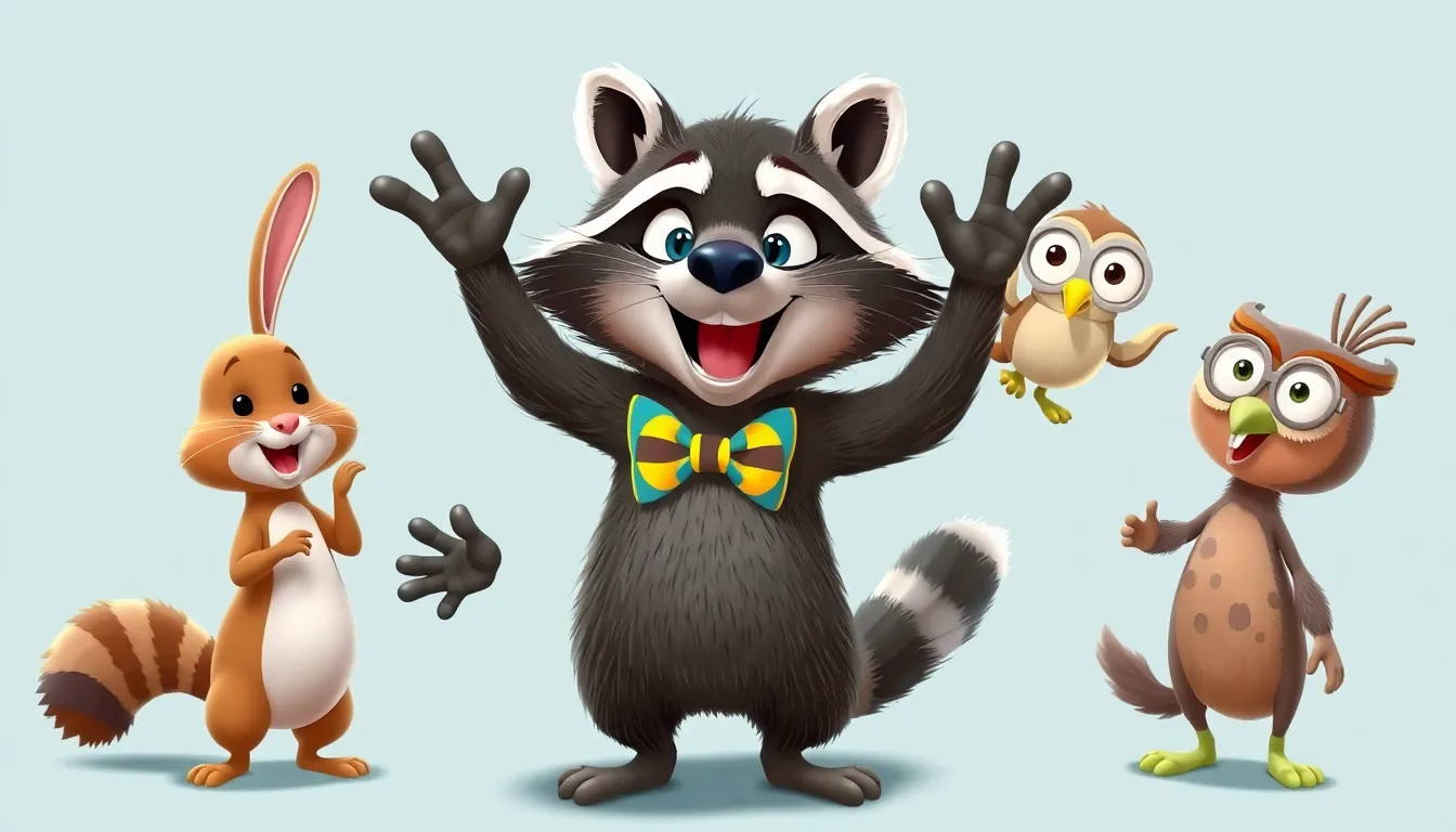 Le Mystère des Rires de Rollo le Raton 2 Illustration du Grand Spectacle