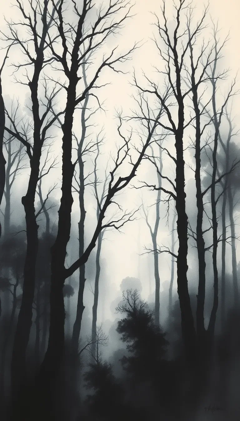 Exil sous une forêt hantée