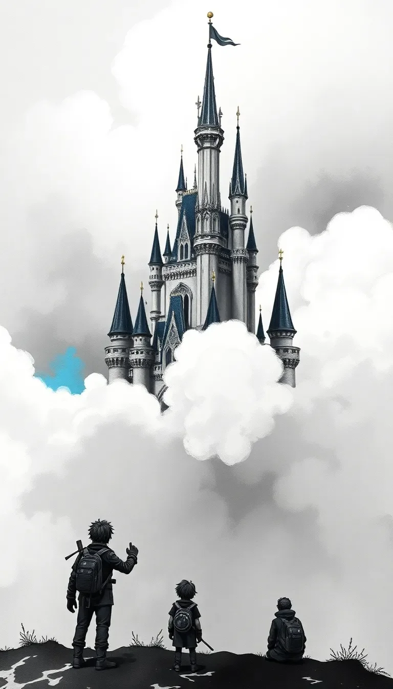 Le Château Fantastique dans les Nuages : Une Expédition Épique