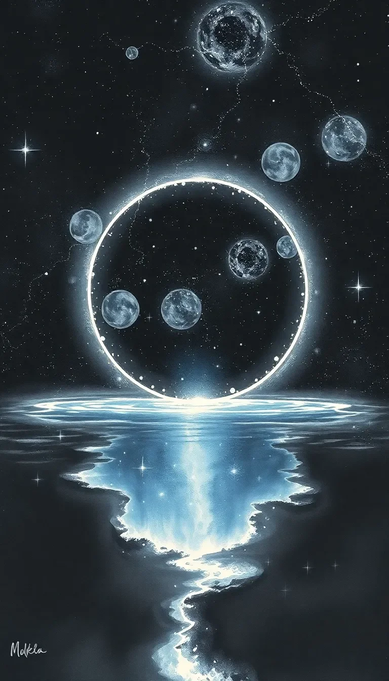 Le Miroir de l'Univers : Voyage à travers les mystères cosmiques