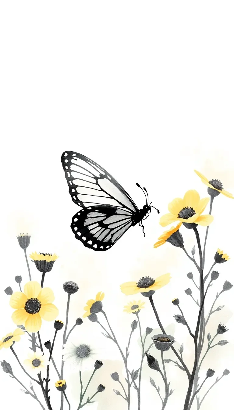 Poème d'Amour Mignon : Papillon d'Été