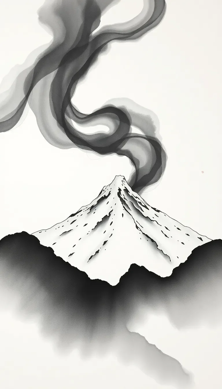 Renaissance sous une montagne enneigée