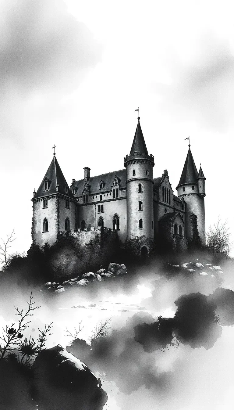 Souvenirs d'enfance sous un château abandonné